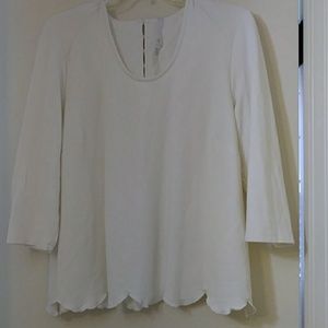 White Blouse Melissa McCarthy Seven7 Clothing Line